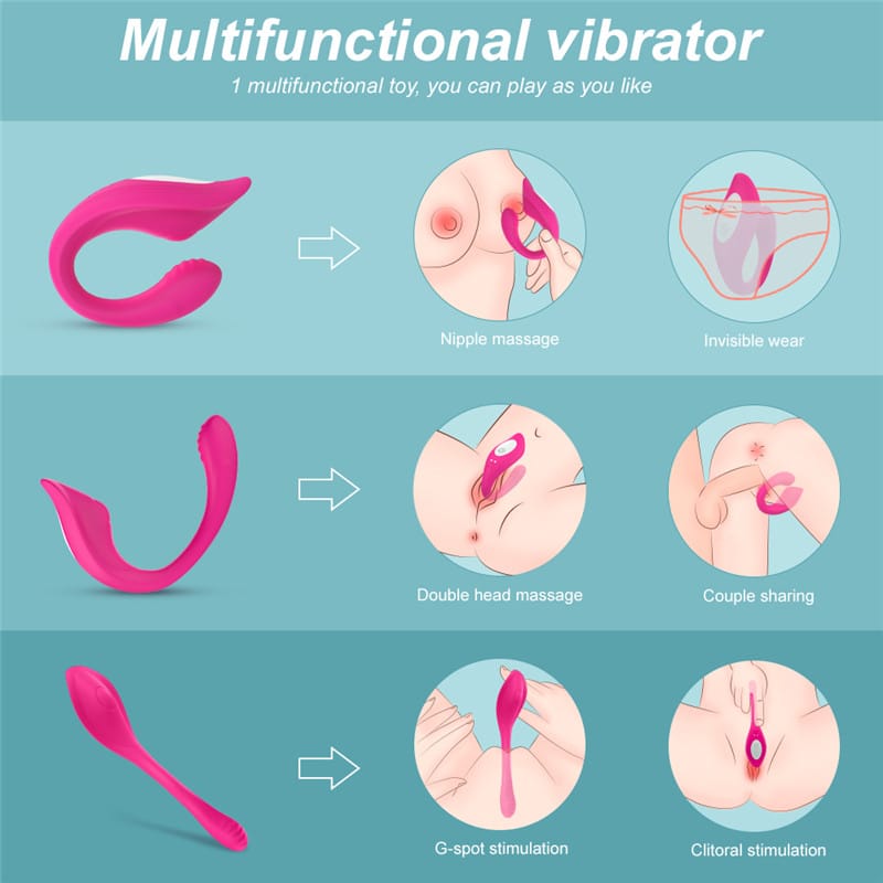 FL-V001R-4 Fantasy Lover Your Secret wearable remote controlled gspot and clit vibrator