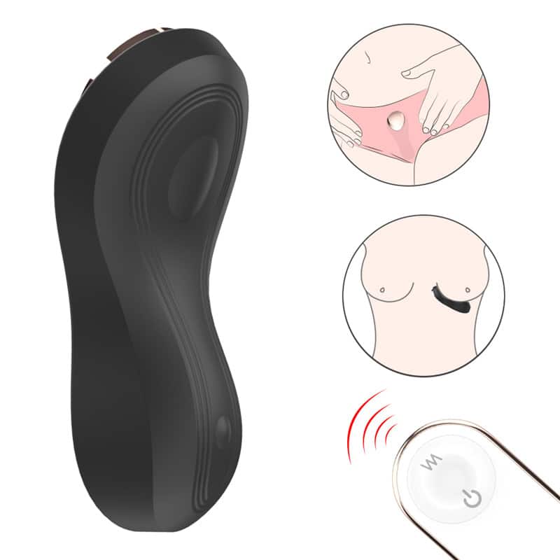 2 Fantasy Lover Remote-Controlled Tongue-shaped Vibrator