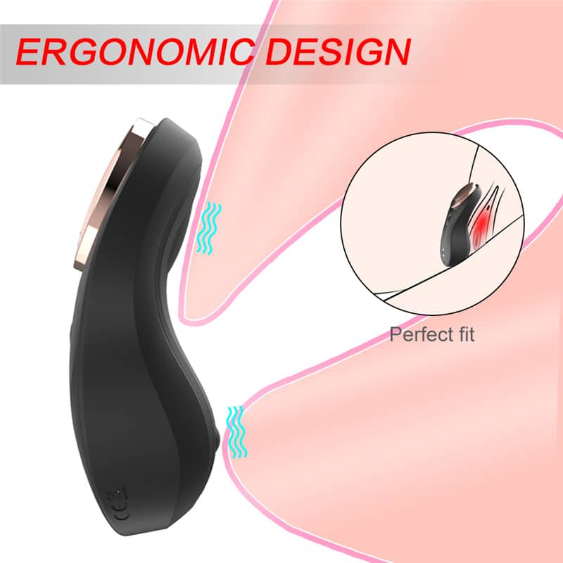 3 Fantasy Lover Remote-Controlled Tongue-shaped Vibrator