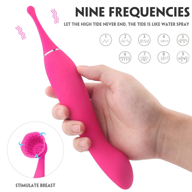 4 Fantasy Lover Magic Wand Clit & Nipple Vibrator