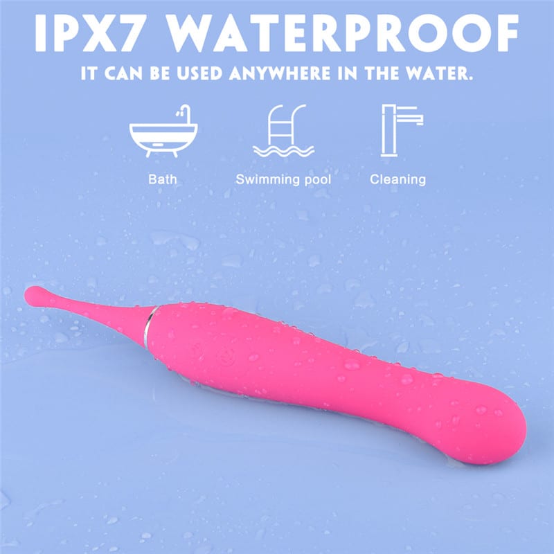 7 Fantasy Lover Magic Wand Clit & Nipple Vibrator