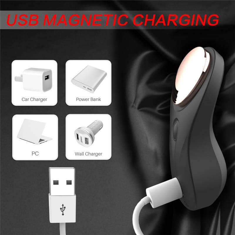 7 Fantasy Lover Remote-Controlled Tongue-shaped Vibrator