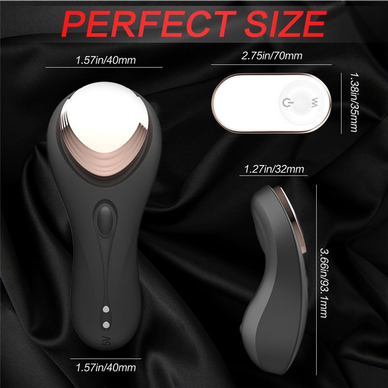 8 Fantasy Lover Remote-Controlled Tongue-shaped Vibrator