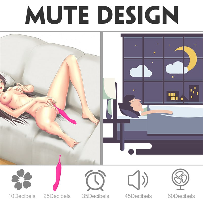 8 Fantasy Lover Magic Wand Clit & Nipple Vibrator