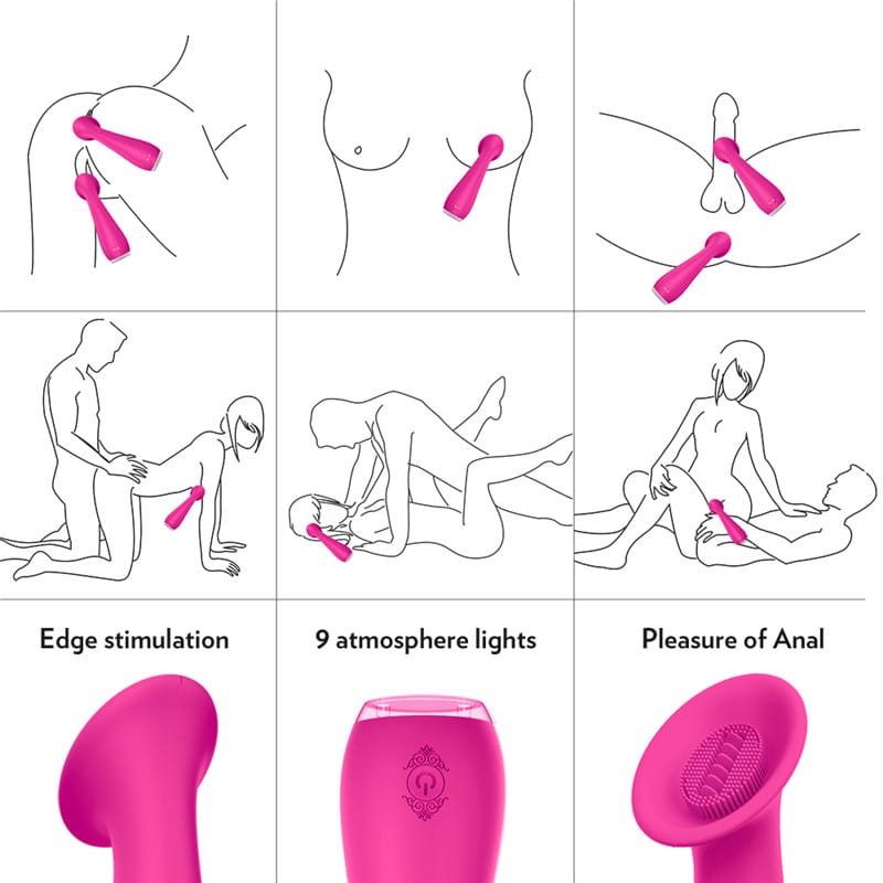 3 Fantasy Lover Sunflower Clit Vibrator