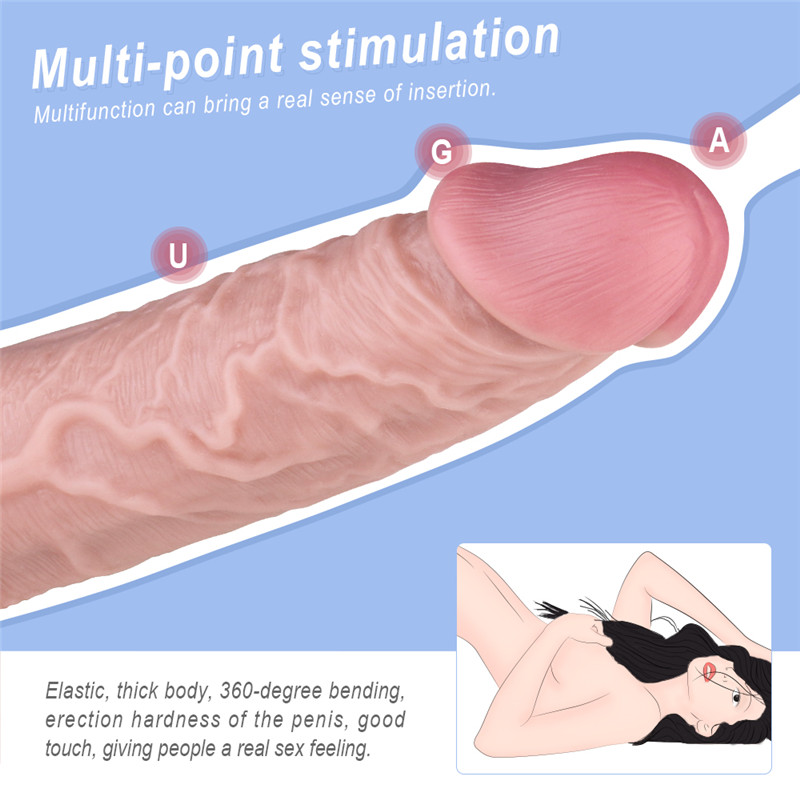 FL-D002-7 Fantasy Lover Strap-on Dildo with Suction Cap